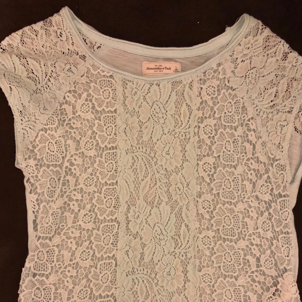 Lace floral top